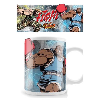 Street Fighter mug Guile Fight Balrog