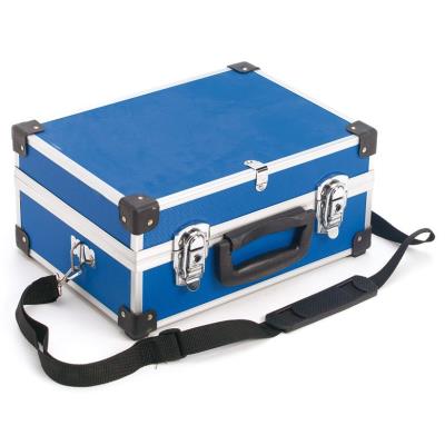 Valise alu 330x230x150mm bleu
