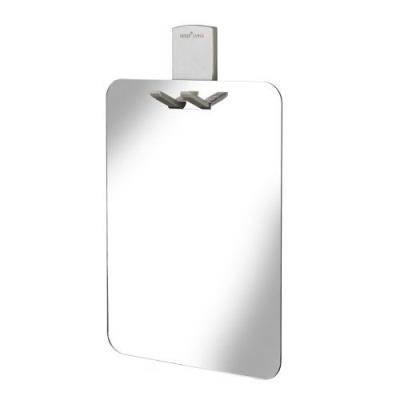 Croydex AJ401841 Miroir de Douche avec Porte-Rasoir