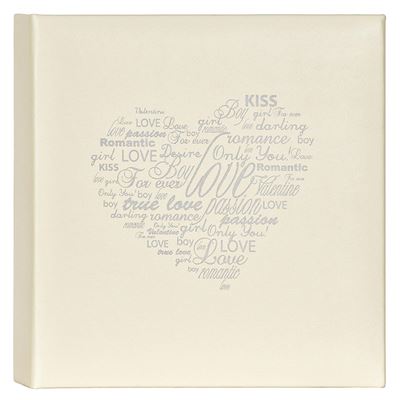 Innova Q8907128 Album Photo 200 Pochettes 10x15 cm from The Heart Carton Ivoire 20x20x4 cm
