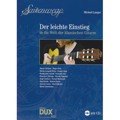 Méthodes et pédagogie Edition Dux LANGER M. - DER LEICHTE EINSTIEG IN DIE WELT DER KLASSISCHEN GITARRE Guitare acoustique