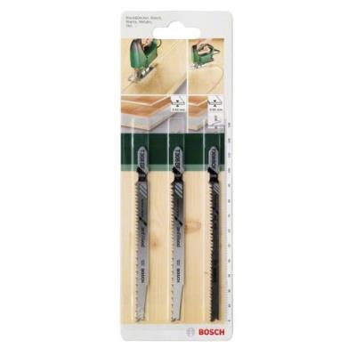Bosch 2609256A13 Assortiment De Lames De Scie Sauteuse 3 Pièces