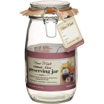 KITCHEN CRAFT DELUXE BOCAL EN VERRE 1 500 G