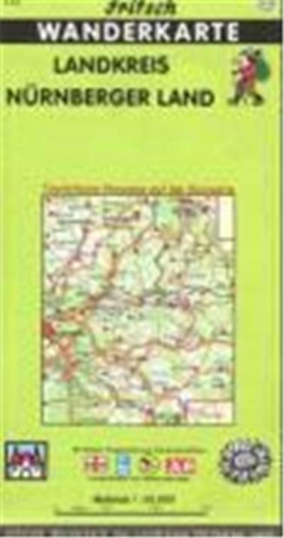 Landkreis Nürnberger Land 1 : 50 000. Fritsch Wanderkarte