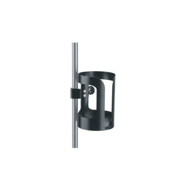 Pupitre K&M 16022-000-55 SUPPORT DE VERRE NOIR POUR PUPITRE