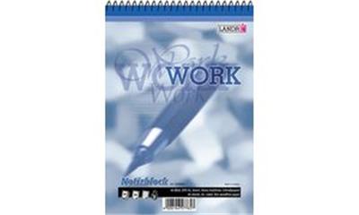 Landré - Bloc-Notes À Spirale, A6, 40 Feuilles, Ligné 70G/M2, Sans Bois -355604021
