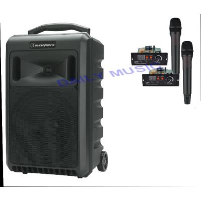 Sono portable Audiophony Sprinter 122 Bluetooth + 2 Micros HF Main