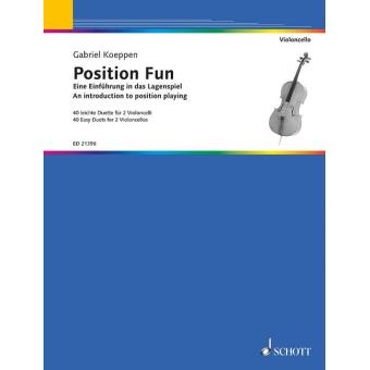 Partitions classique SCHOTT KOEPPEN G. - POSITION FUN - VIOLONCELLE Violoncelle - 1