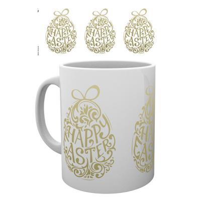 Tasse de ceramique Easter Happy Easter Eggs