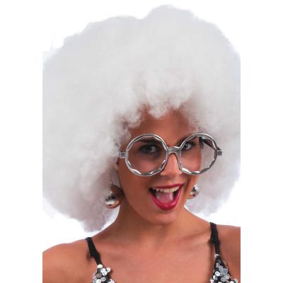 Lunettes disco grises adulte taille unique
