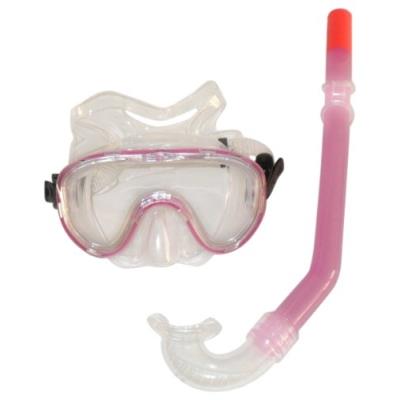 Seac set marina siltra masque et tuba z piccolo rose