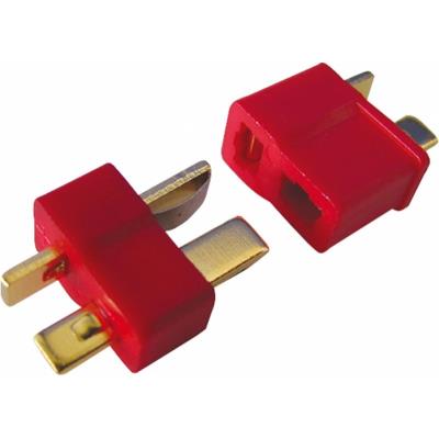 Fiche male haute intensité rouge 50A Jamara