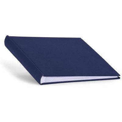 Henzo Mika Album photo, d'autres, gris foncé, 30,5 x 28 x 4 cm, Autres, bleu, 24,5cm x 25cmx 4 cm