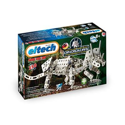 Eitech - 2042563 - jeu de construction - c96 - kit métallique - starter-set - dinosaure triceratops - 250 pièces