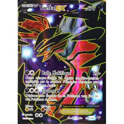 carte Pokémon 144/146 Yveltal-EX 170 PV FULL ART XY NEUF FR