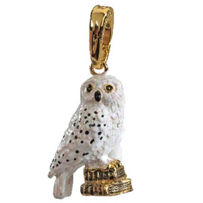 NOBLE COLLECTION - Harry Potter Bracelet Charm Lumos Hedwig Bracciali