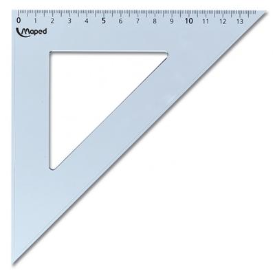 Equerre 45° Maped Start hypoténuse 21 cm