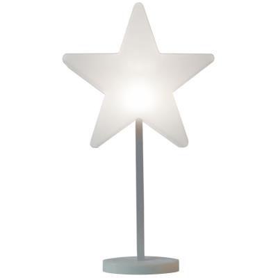 Etoile lumineuse sur pied changement couleur LED