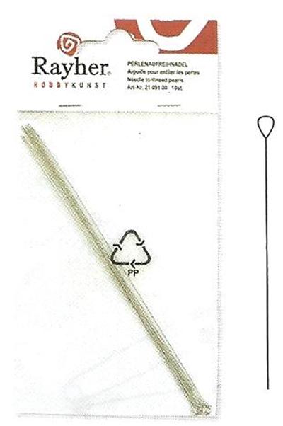 Aiguille pour enfiler les perles - 90 mm