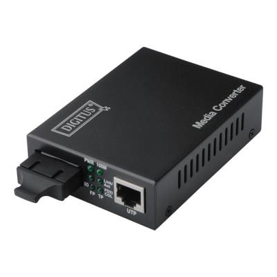 DIGITUS DN-82021-1 - glasvezel mediaconverter - Ethernet, Fast Ethernet