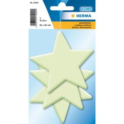 Herma leuchtsticker home sterne groá 15020
