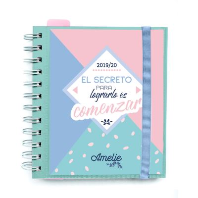 Agenda Scolaire Journalier 2019/2020 Amelie M