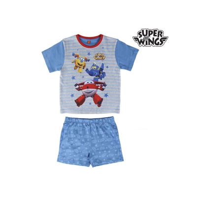 Pyjama d’Été pour Enfants Super Wings (Taille 4 ans)