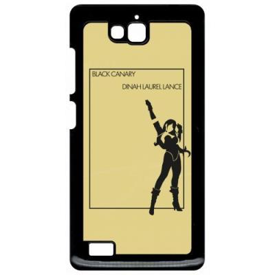 Coque huawei honor 3c et 3c 4g black canary dinah laurel lance