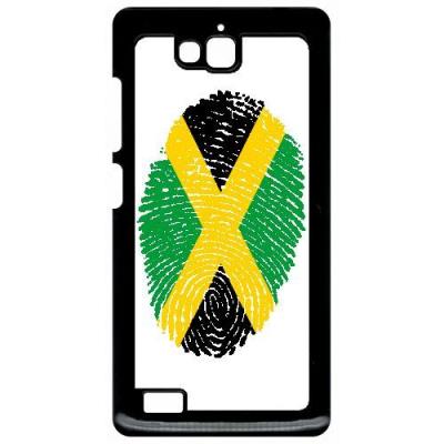 Coque huawei honor 3c et 3c 4g empreinte digitale drapeau jamaica