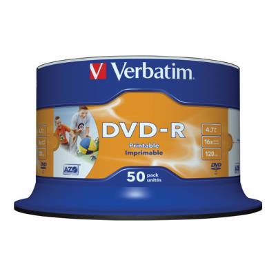 Verbatim - DVD-R x 50 - 4.7 GB - opslagmedia
