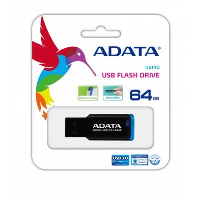 Adata auv140-64g-rbe noir, bleu