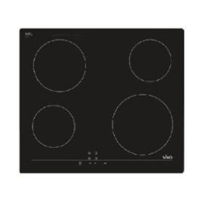 Viva VVK26R35C0 - Vitrocéramique - 4 plaques de cuisson - Niche - largeur : 56 cm - profondeur : 49 cm - noir - sans cadre - noir