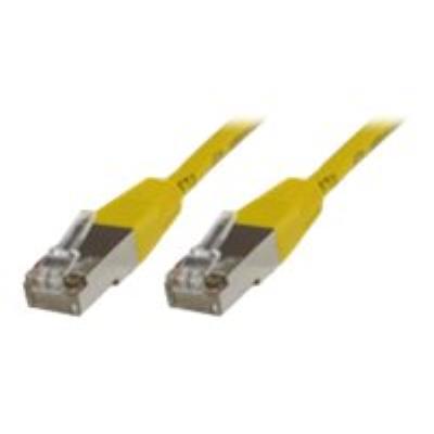 MicroConnect netwerkkabel - 20 m - geel