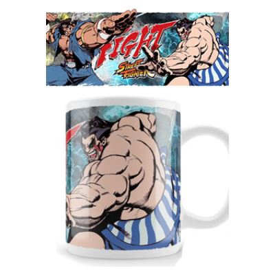 Street Fighter mug Thawk Fight Honda