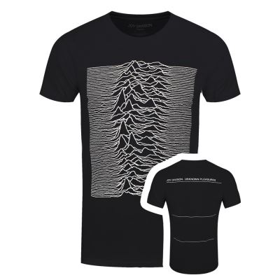 Joy Division T-Shirt Unknown Pleasures Homme Noir - Taille L