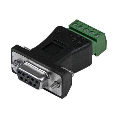 StarTech.com RS422 RS485 Serial DB9 to Terminal Block Adapter - seriële adapter