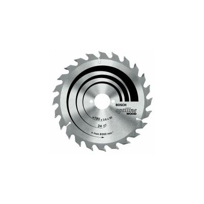 Lame De Scie Circulaire Portative Optiline Wood Ø 230 Al 30 Mm 36 Dents Bosch 2608640628