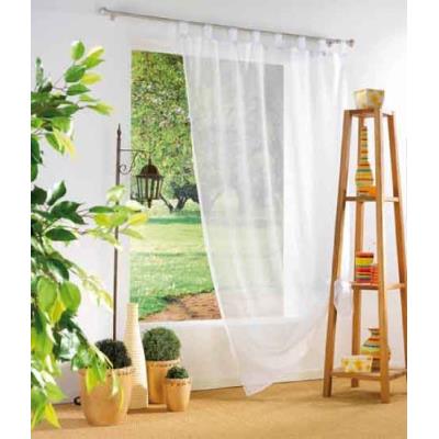 Douceur d'intérieur 1364005 panneau voile uni blanc 140 x 240 cm