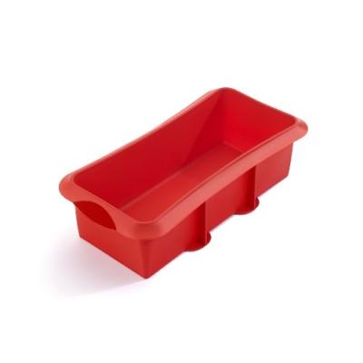 LÉKUÉ 1210528R01M033 MOULE À CAKE SILICONE PLATINE 28 CM