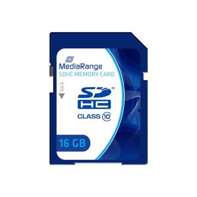 MediaRange - flashgeheugenkaart - 16 GB - SDHC