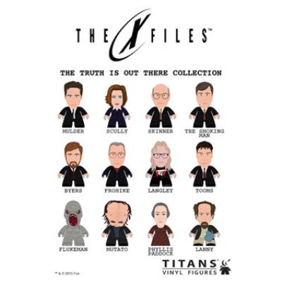 Titan Merchandise - X-Files présentoir trading figures The Cartoon Network Collection Tita