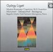 György Ligeti: Musica Ricercata; Capriccio 1 & 2; Invention; Monument; Selbsportrait; Bewegung - 1