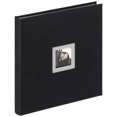 Walther, black & white, album de photo, fa-217-b, 30x30 cm, 50 pages noires, noir