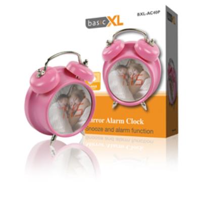 Mirror alarm clock - rose