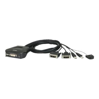 ATEN CS22D - KVM-schakelaar - 2 poorten - desktop