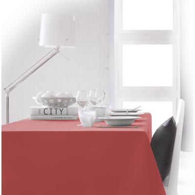 Nappe rectangle polyester FAMILY 140x200 Corail