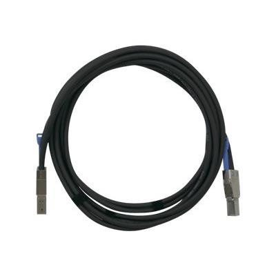 QNAP - SAS externe kabel - SAS 12Gbit/s - 4 x Mini SAS harde schijf (SFF-8644) (M) naar 4 x Mini SAS harde schijf (SFF-8644) (M) - 3 m - zwart - voor QNAP QXP-1620S-B3616W