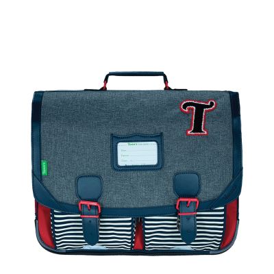 Cartable scolaire Les Chinés 41cm Teddy