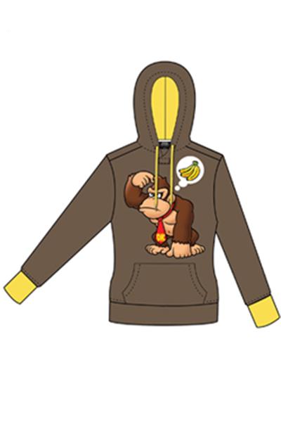 Super Mario Bros. Sweater à capuche Donkey Kong (S)