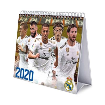 Calendrier de bureau Delux 2020 Real Madrid